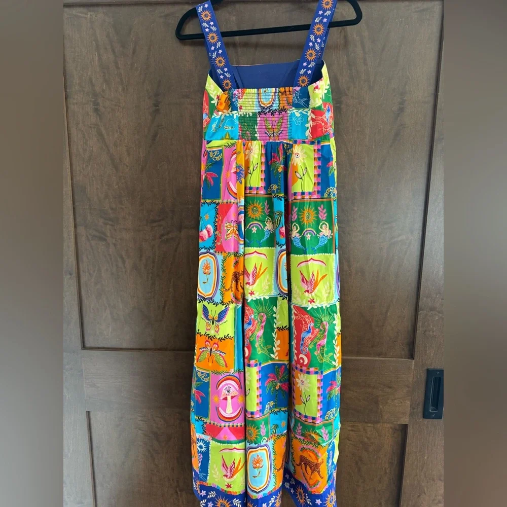 NWT Alden Adair Nirvana Maria Cotton Dress $228 Retail - Picture 3 of 4